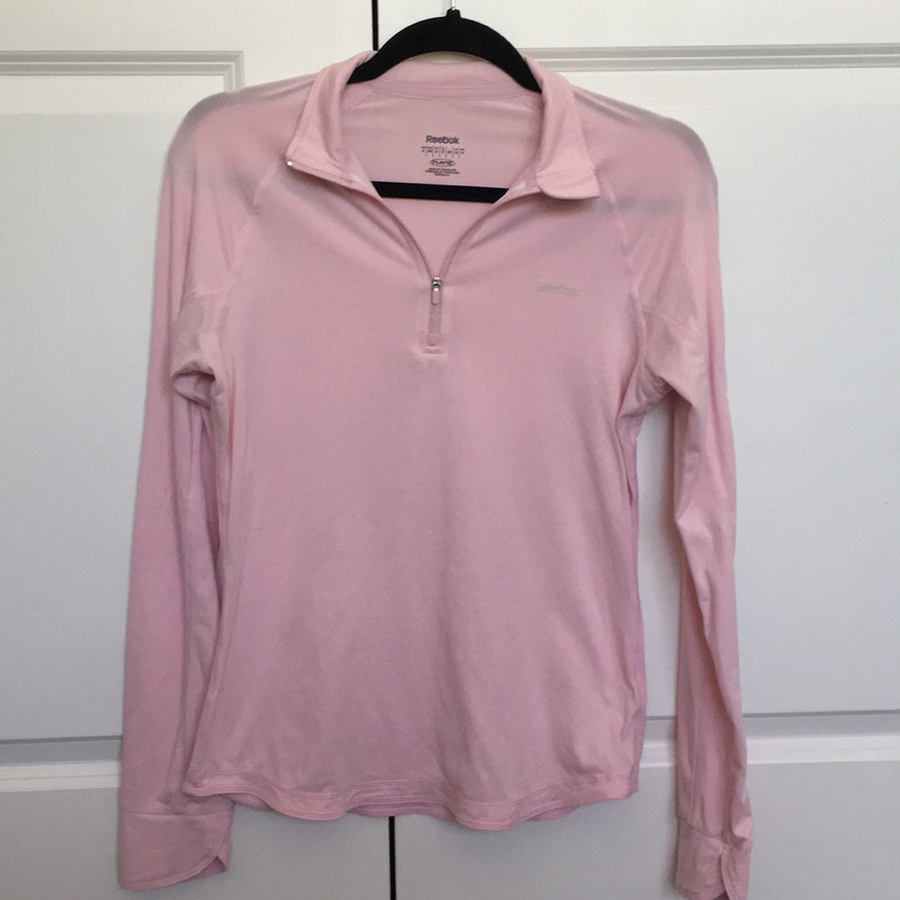 Reebok Sweatshirt Pink Soft Small